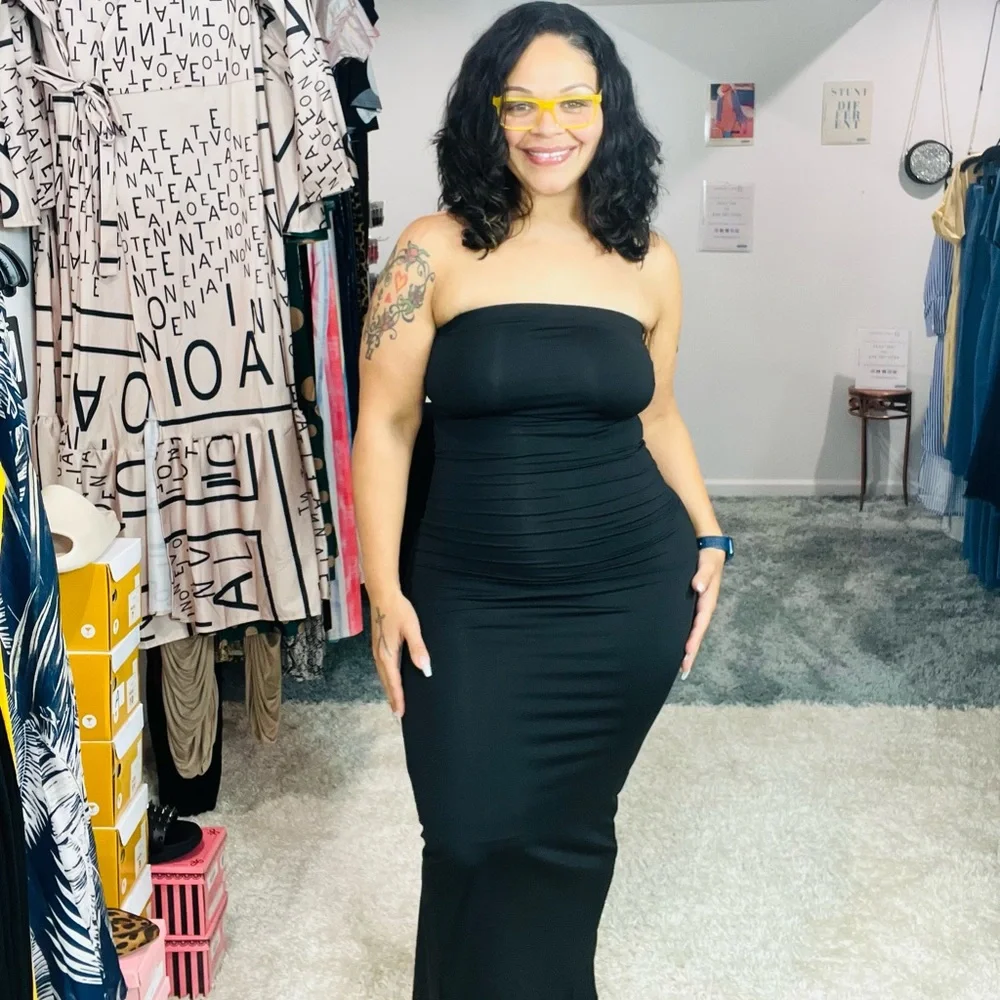 Maxi Tube Dress: Small-Large - Picture 1 of 10